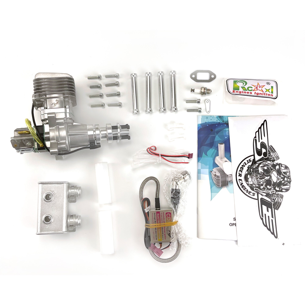 Motorcycle Cylinder - Двухтактный одноцилиндровый бензиновый двигатель RCGF Stinger