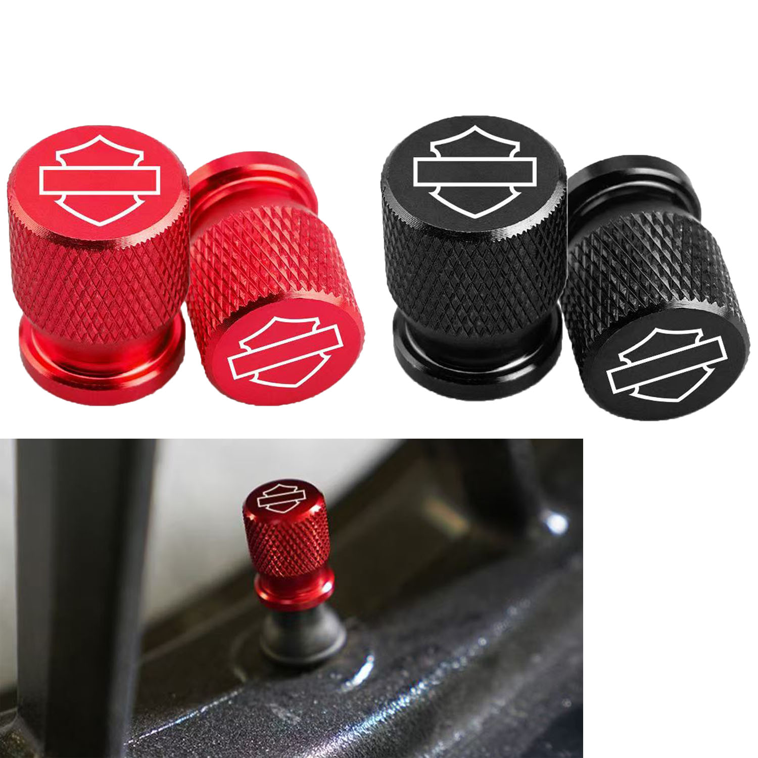 Motorcycle Valve Cover - Водонепроницаемые и пылезащитные колпачки для вентилей