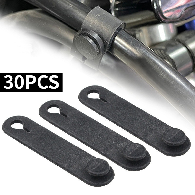 Motorcycle Clutch - 30/60 шт. Резиновые кабельные стяжки для