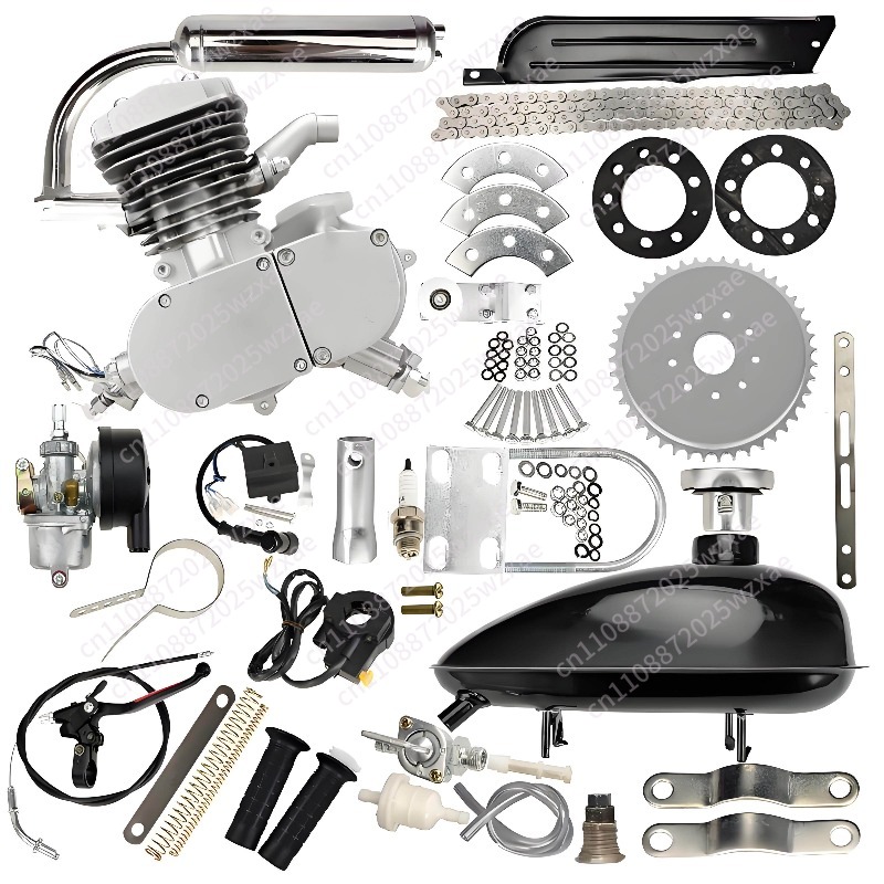 Motorcycle Engine Kit - Комплект для переоборудования велосипеда: 2-тактный двигатель
