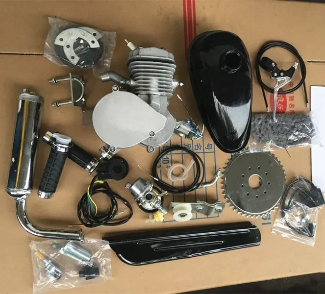 Двухтактный двигатель для вело – обзор и цена Motorcycle Engine Kit