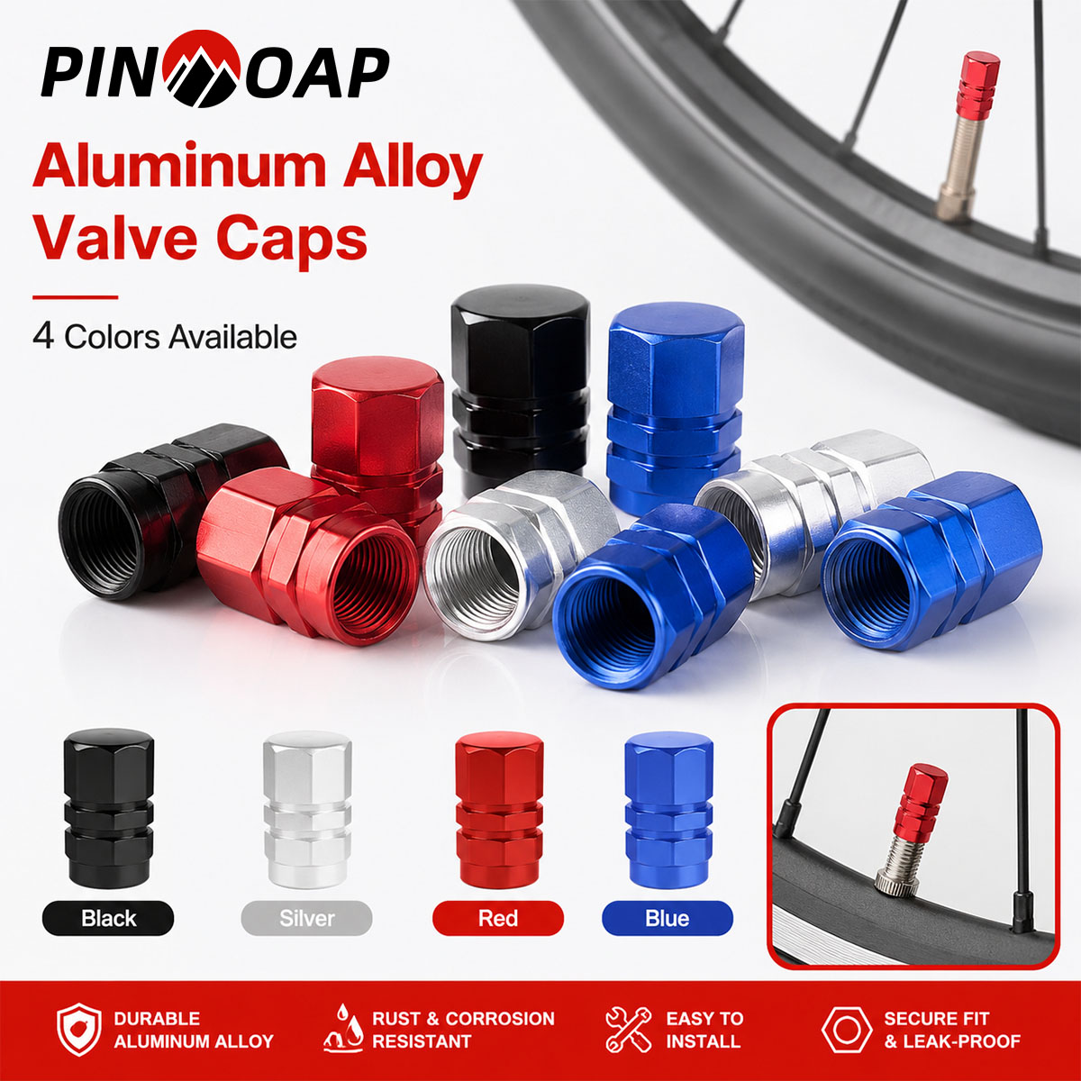 PINMOAP 4/12 шт. шестигранные  – обзор и цена Motorcycle Valve Cover