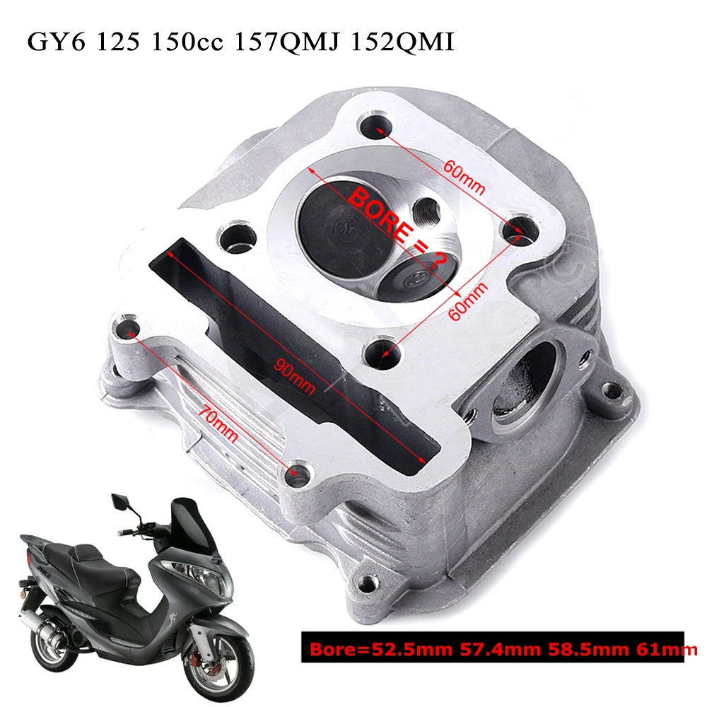Головка цилиндра GY6, запчасти – обзор и цена Motorcycle Cylinder